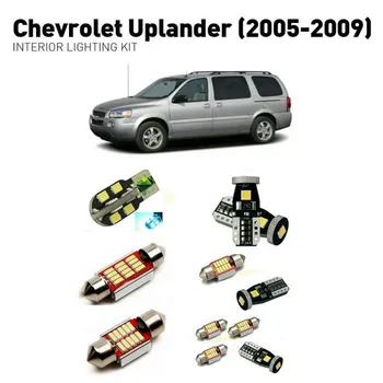  Led вътрешни светлини За Chevrolet uplander; 2005-2009 г 12 бр. Led Светлини За Автомобили с комплект за осветление на автомобилни лампи Canbus