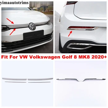  Задната Противотуманная светлината на Прожекторите, Клепачите, Предната Решетка, предния Капак, Мрежа Ивица, Накладки, Външни Аксесоари За VW Volkswagen Golf 8 MK8 2020 - 2022